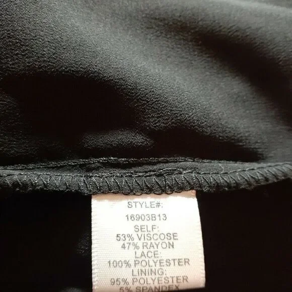 Anthropologie Current Air Black Boho Chic Tunic - Picture 10 of 11